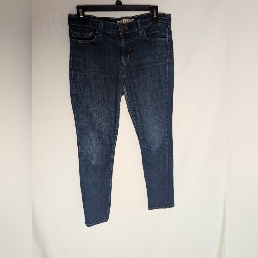 J Brand Jeans Size 30 Womens‎ Dark Wash Blue Denim Skinny Mid Rise